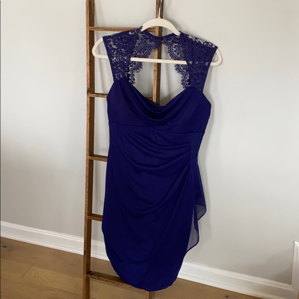 Beautiful Lace Neck Dress